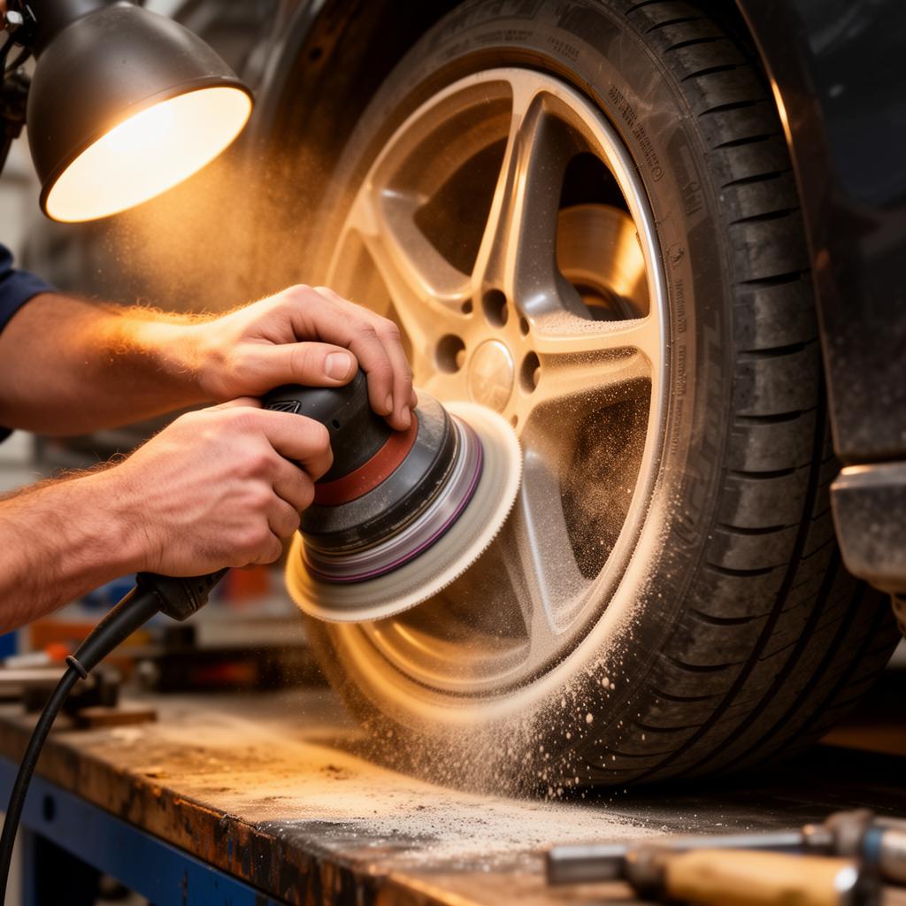 Cosmetic Restoration mag wheel service